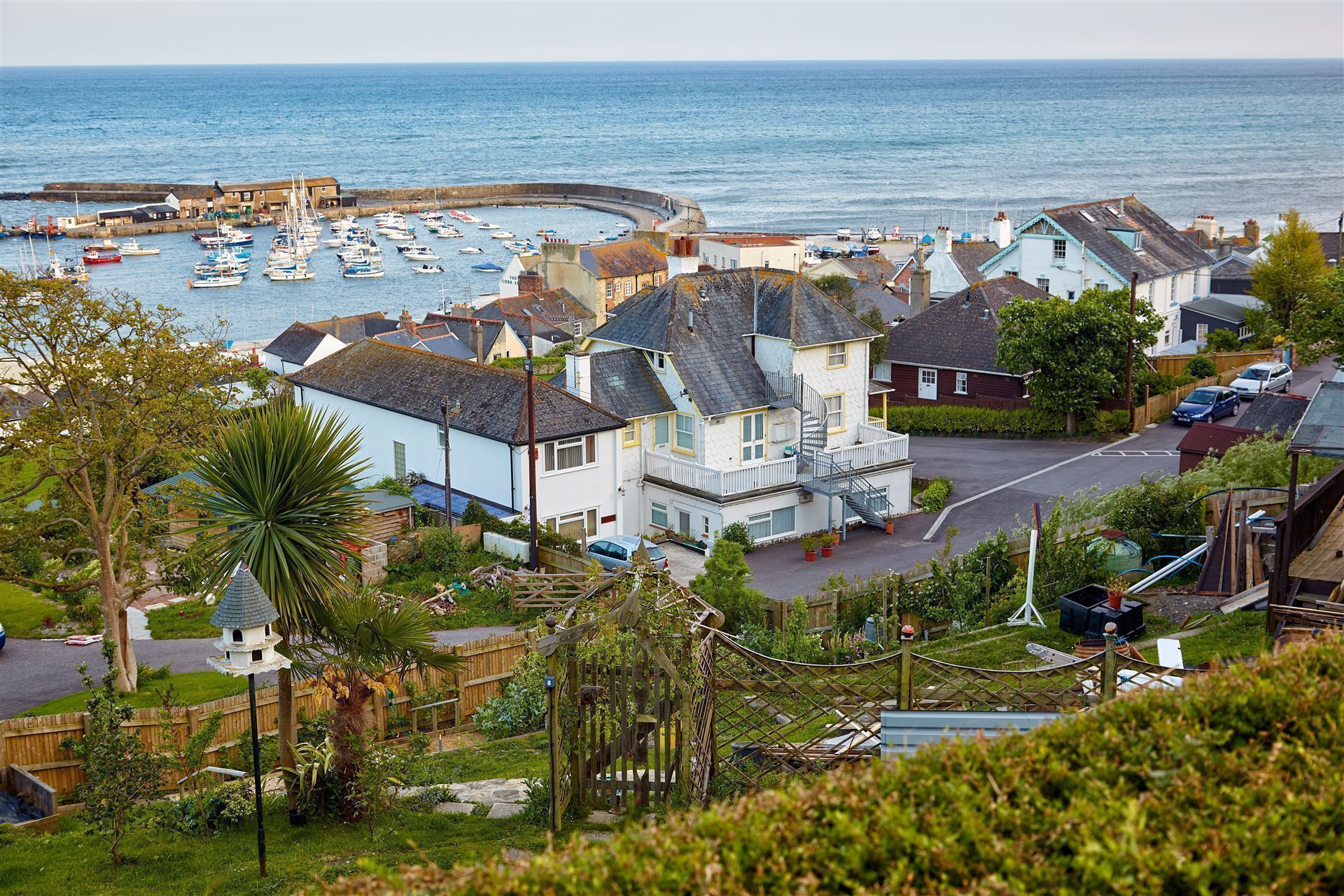 Lyme Regis direkt an der Küste