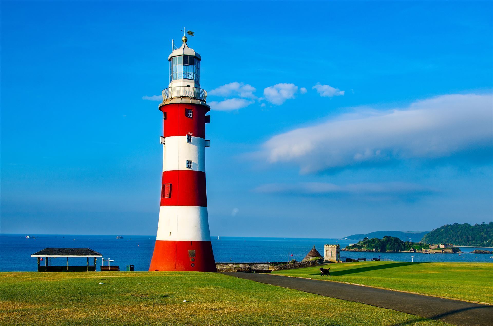 Smeaton´s Tower auf "the Hoe"