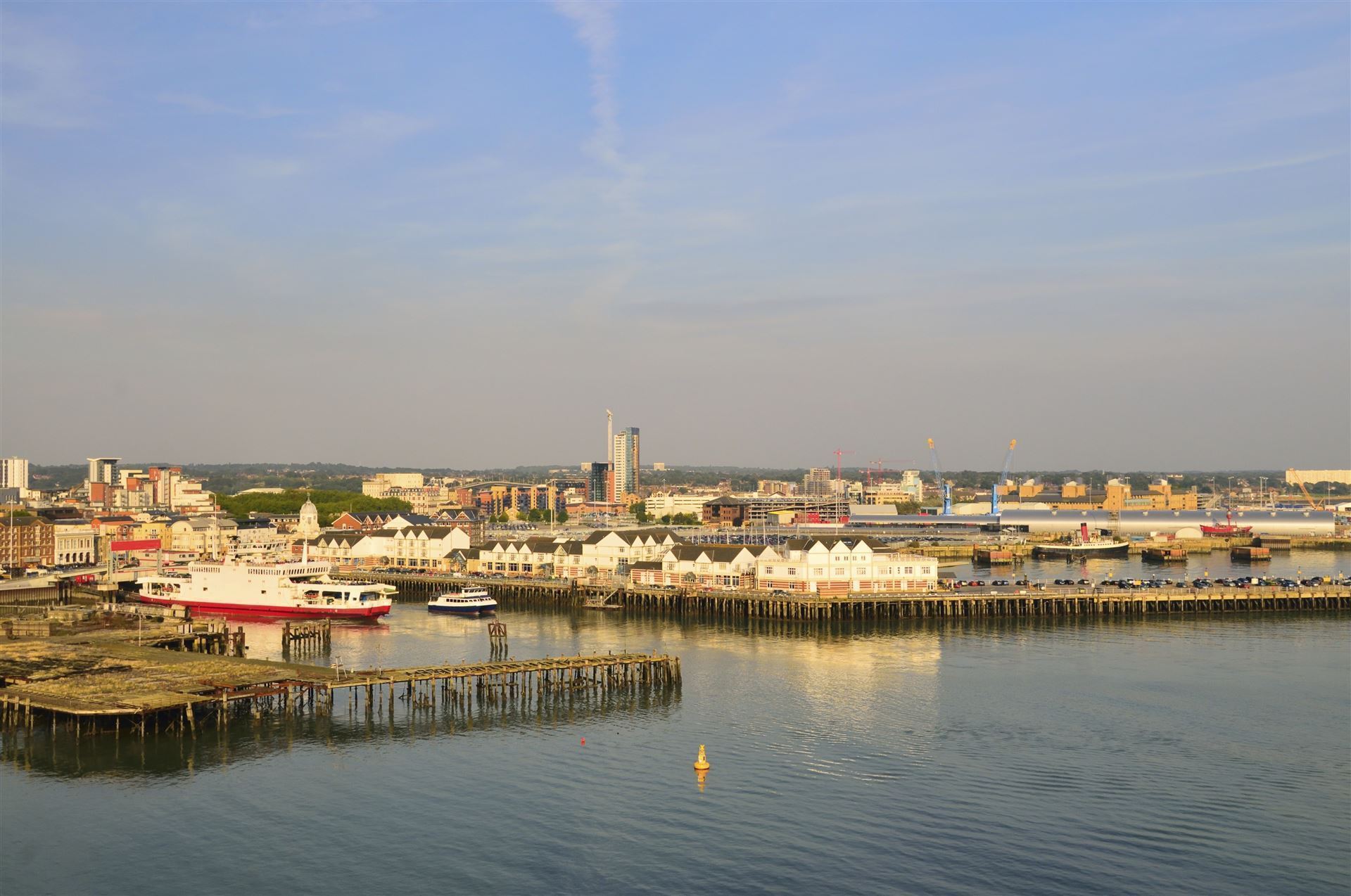 Red Funnel Isle of Wight Fähr-Terminal