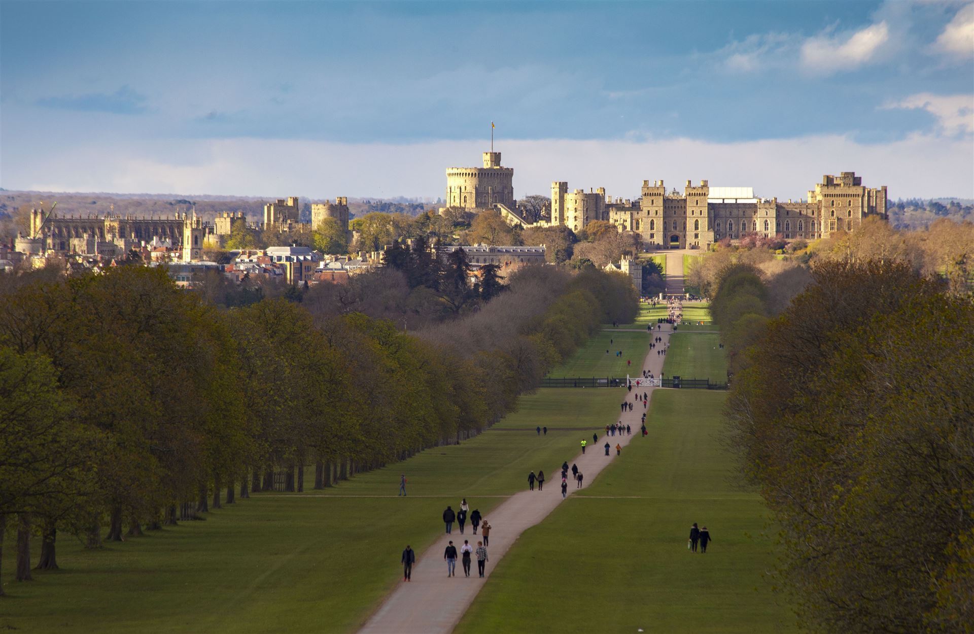 Blick auf das Windsor Castle