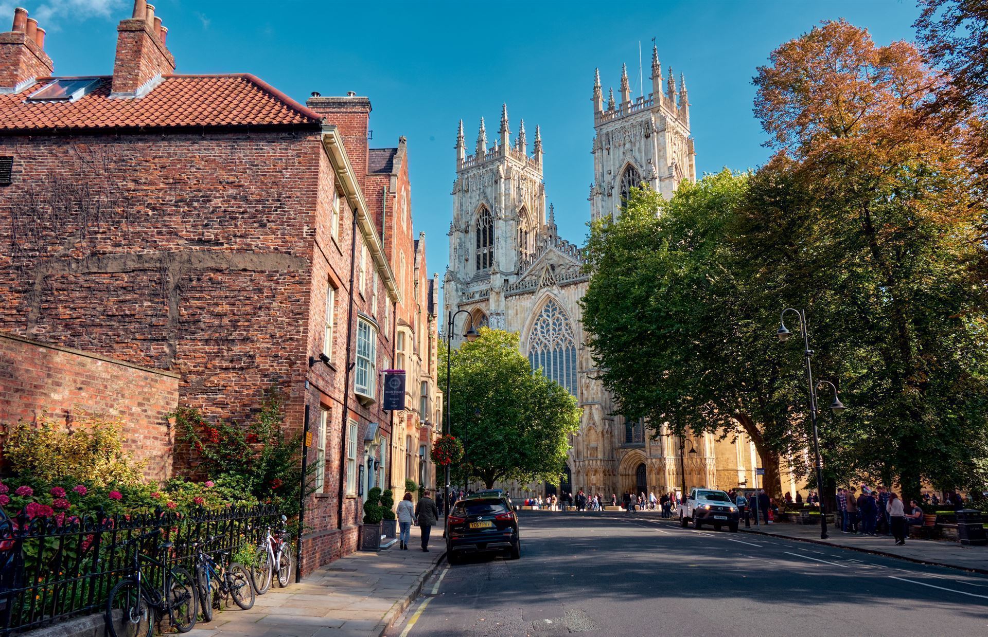 Impressionen aus York mit York Minster