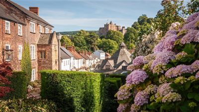 Impressionen aus Dunster mit Dunster Castle