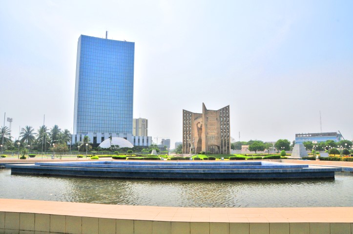 Lome das moderne Zentrum