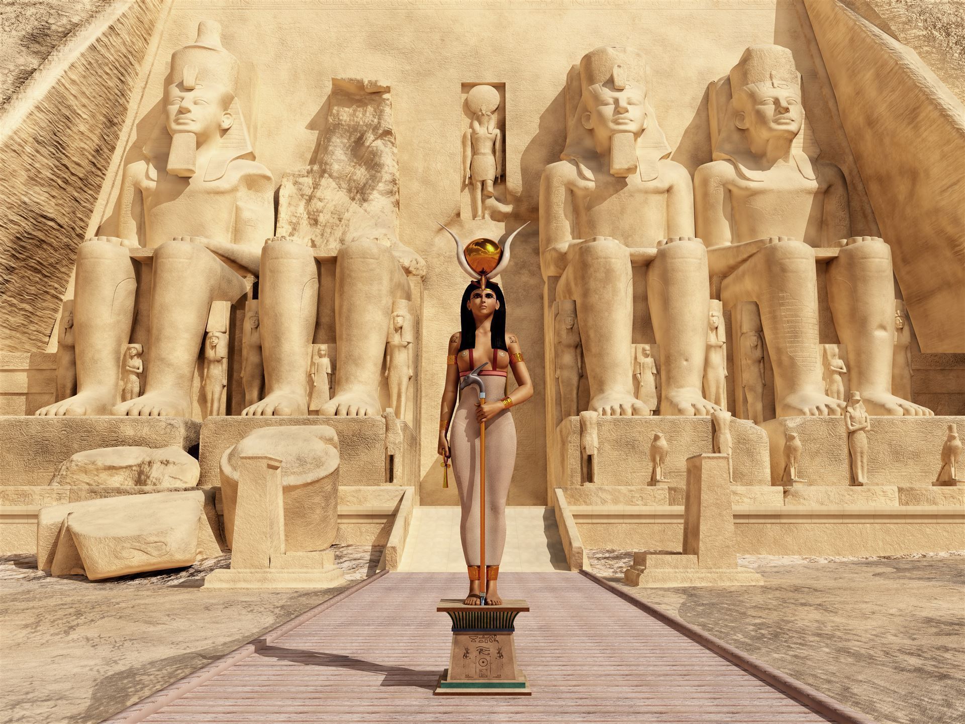 Göttin Hathor