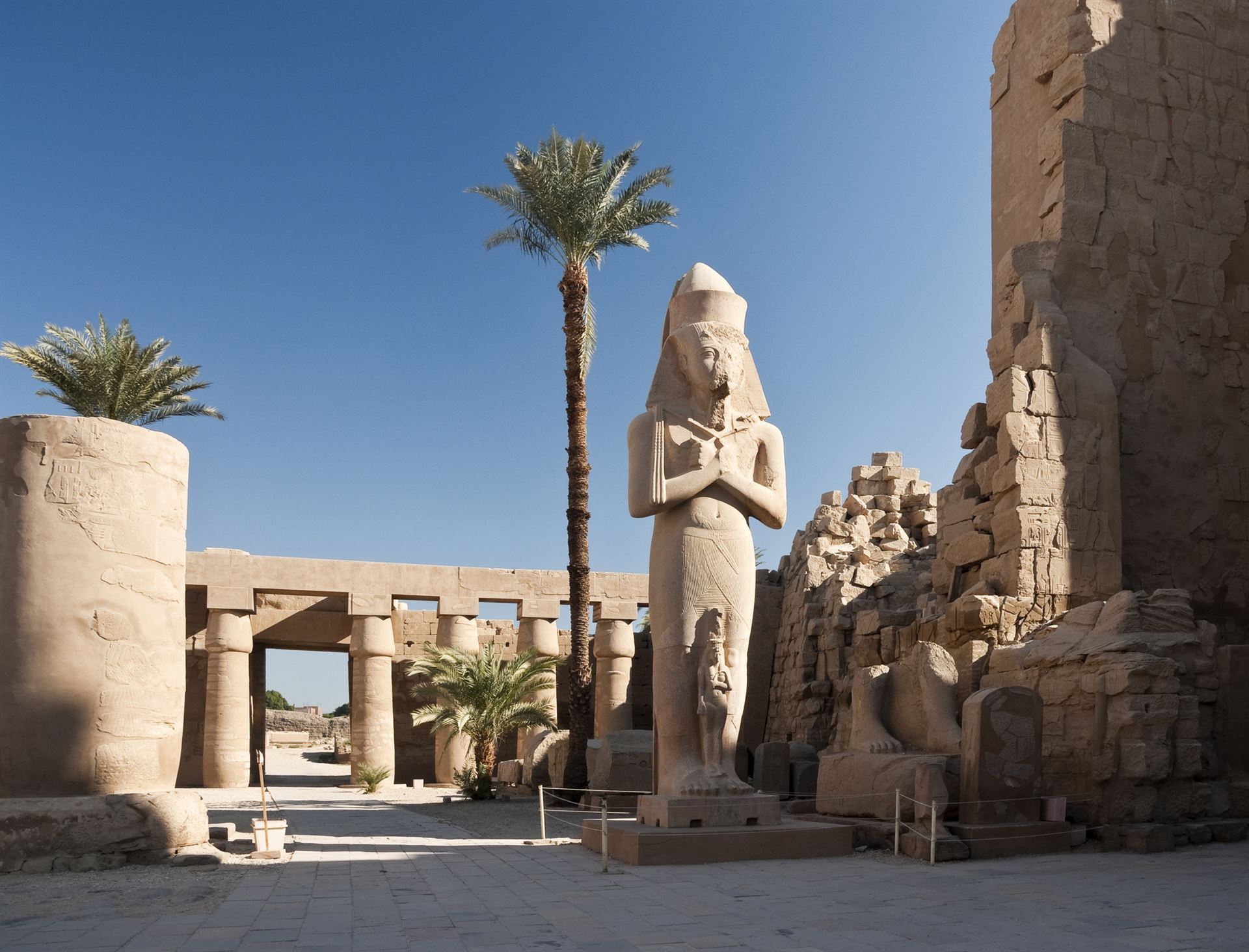 Statue von Pharao Ramses II