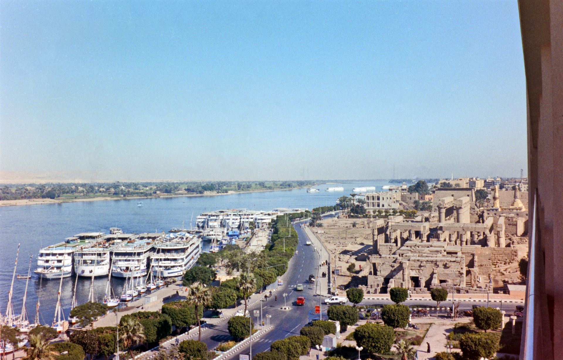 Panoramablick auf Luxor