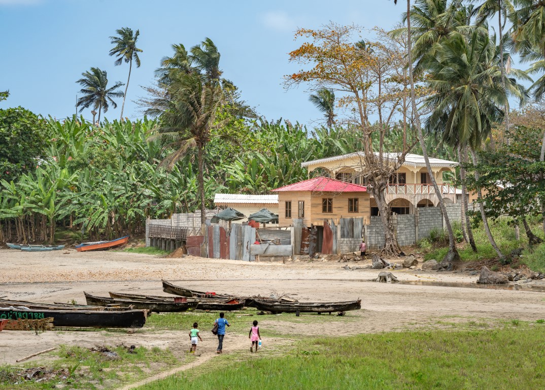 Sao Tome und Príncipe - Fischerdorf