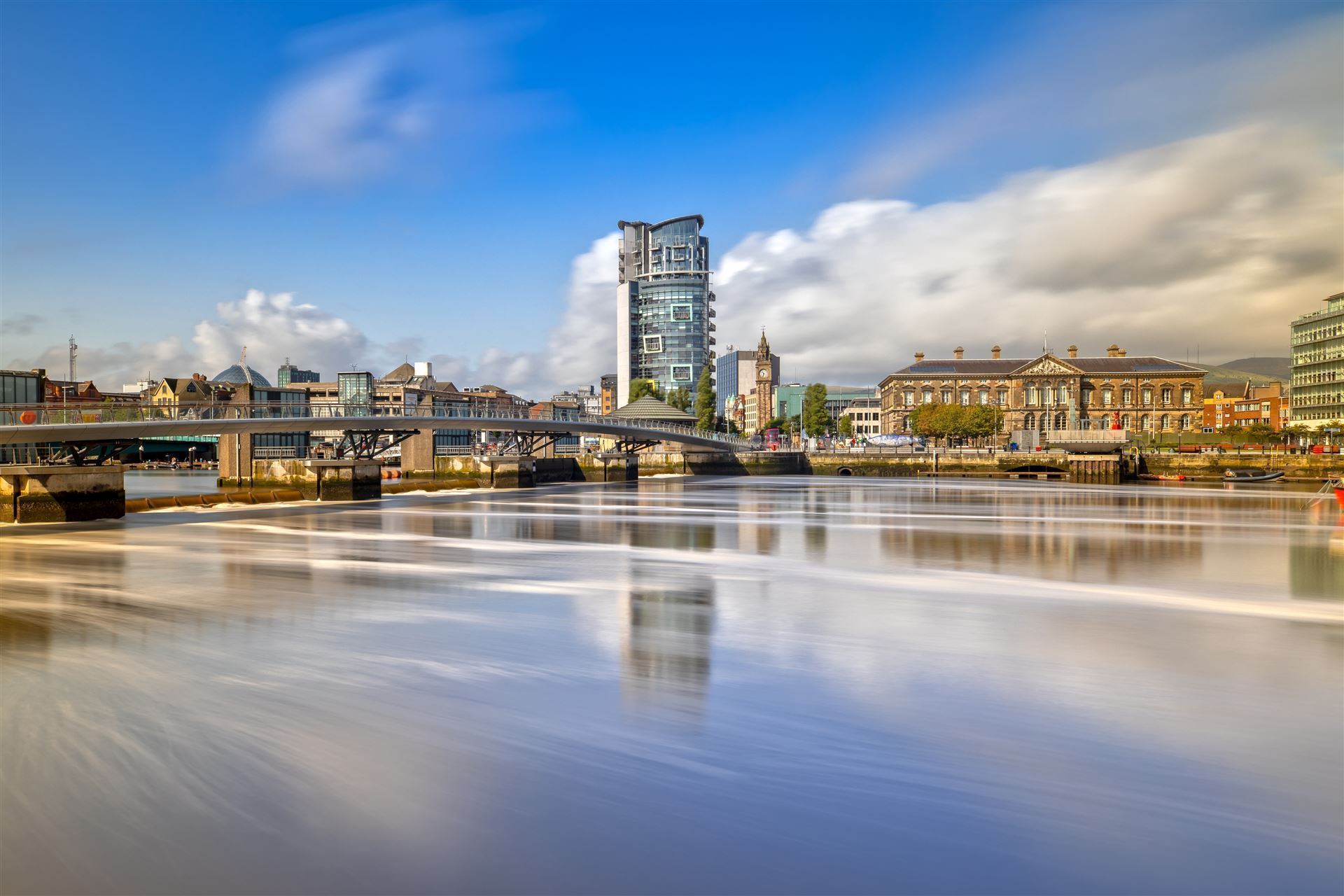 Panorama mit Custom House