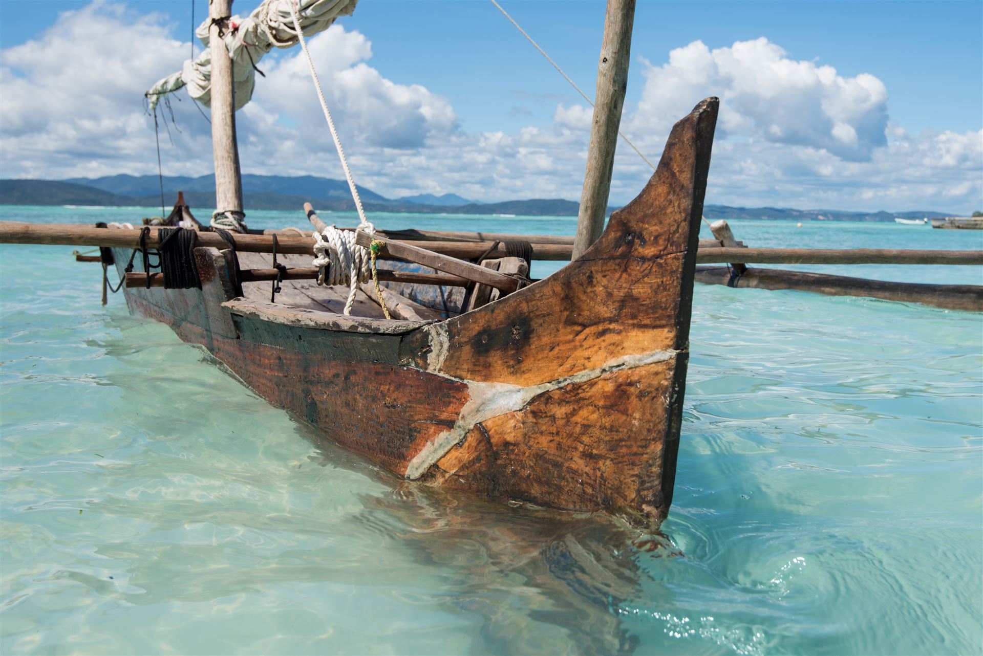 Boot zur Insel Nosy Be