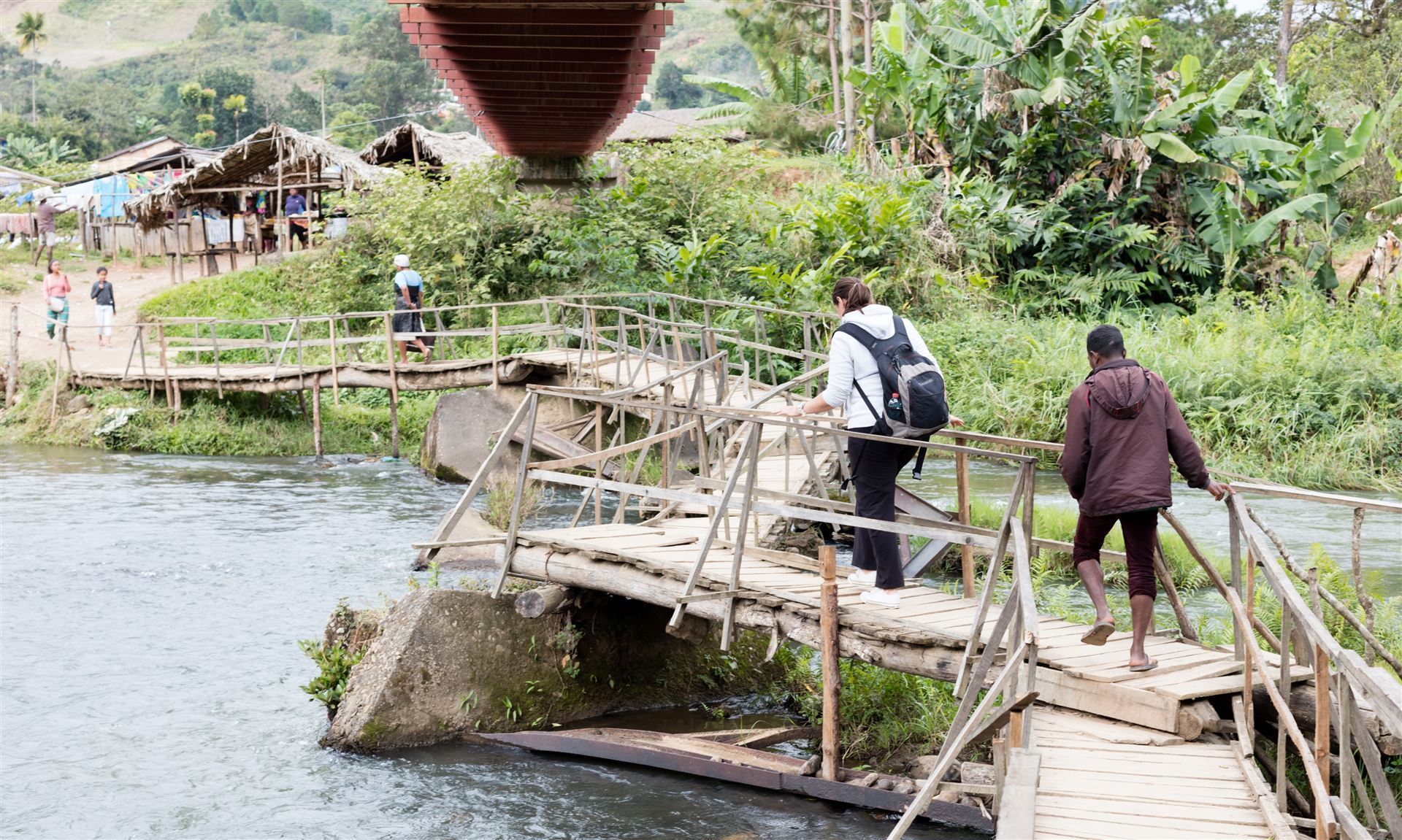 Brücke nach Ranomafana