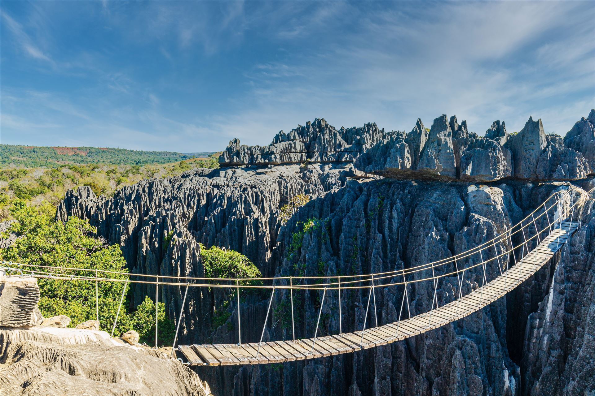 Brücke über den Nationalpark