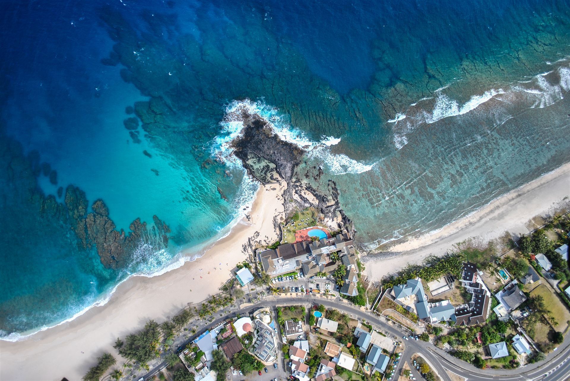 Küste La Reunion