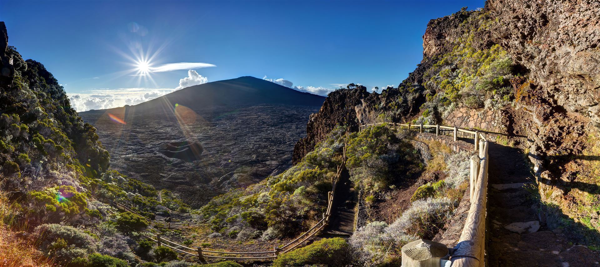 Weg zum Piton de la Fournaise