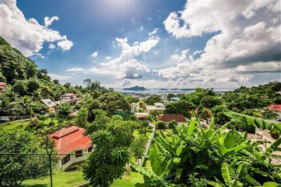 Seychellen Blick auf Victoria