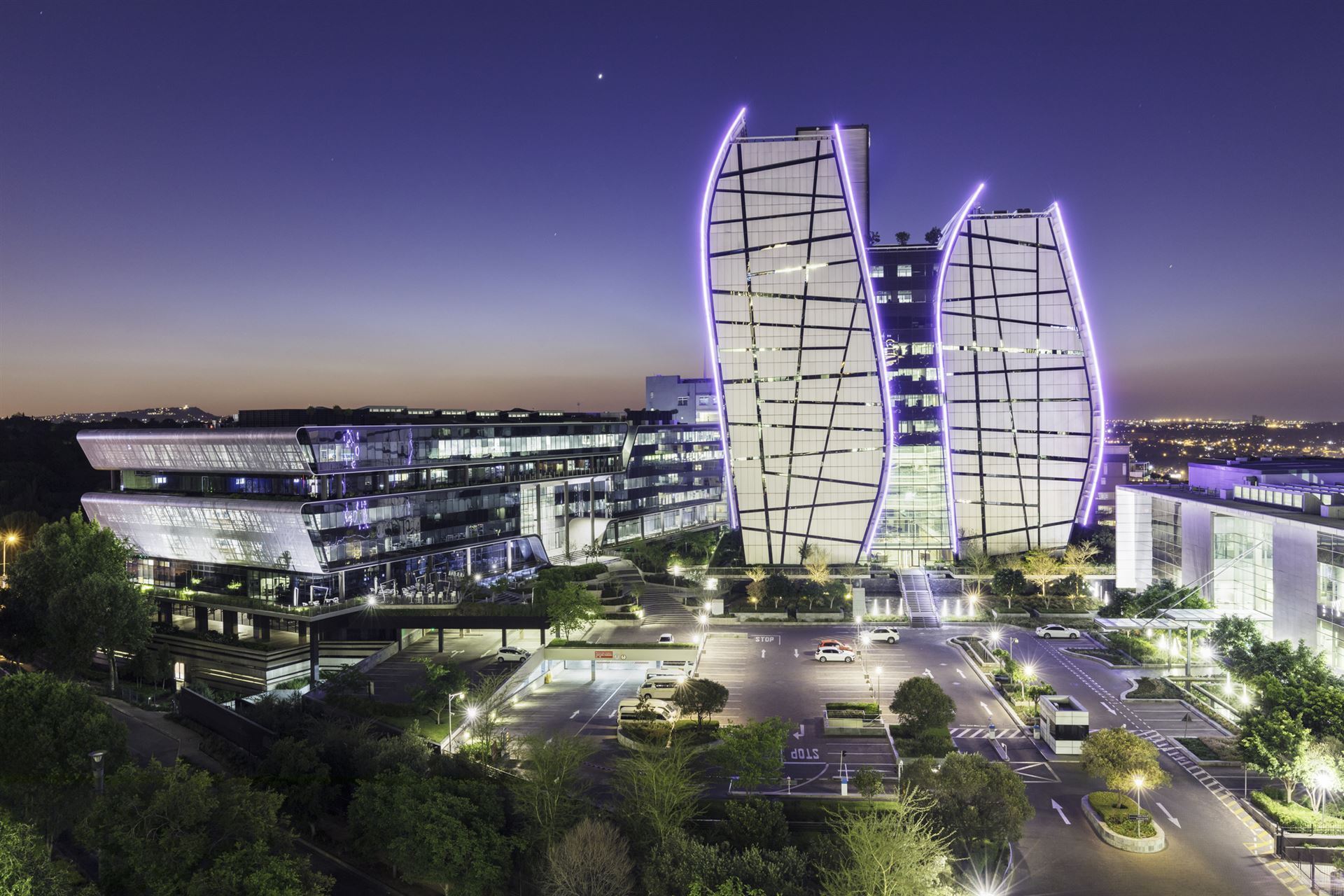 Twin Towers in Sandton