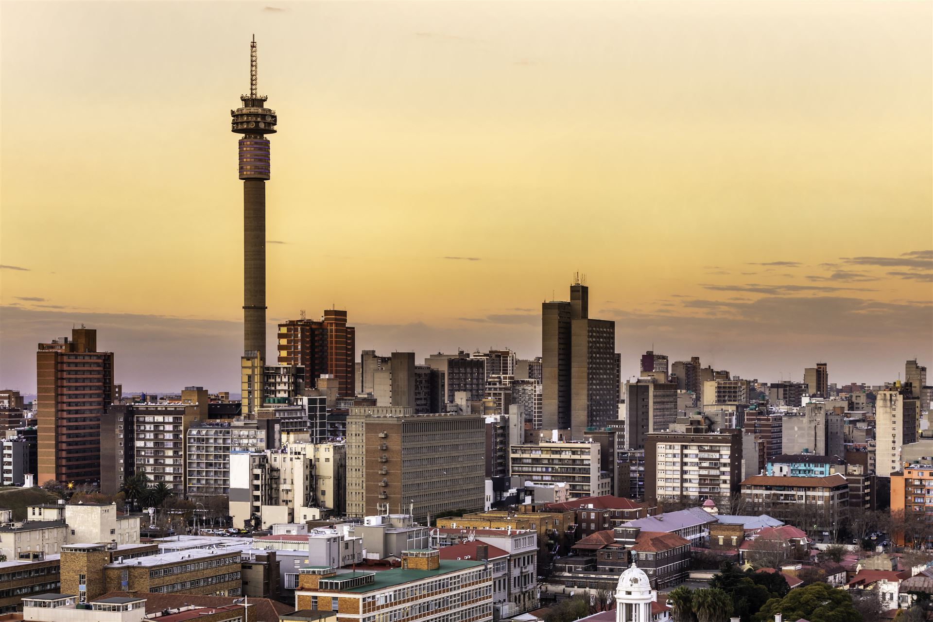 Skyline von Johannesburg