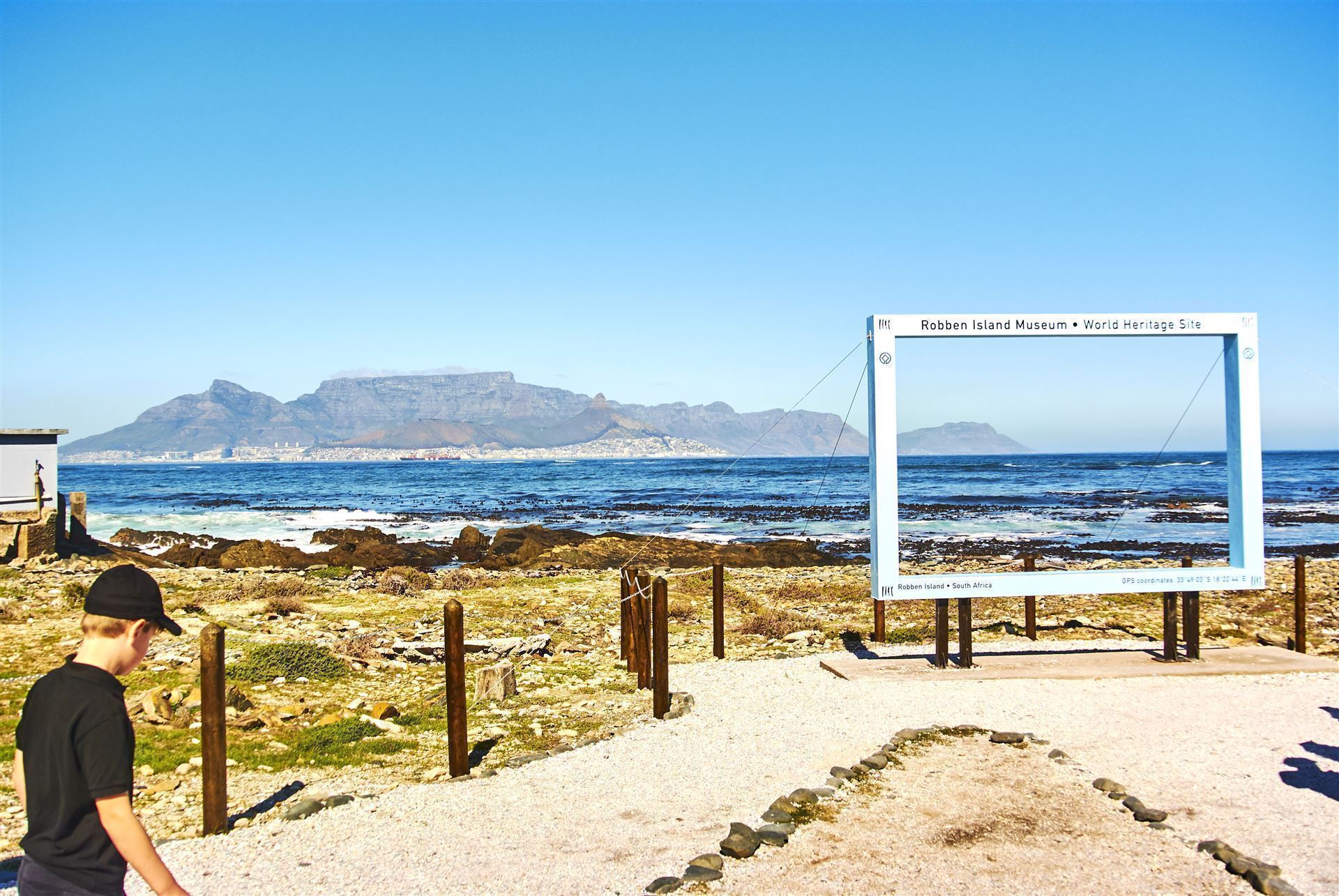 Ausblick vom Apartheid Museum zum Tafelberg