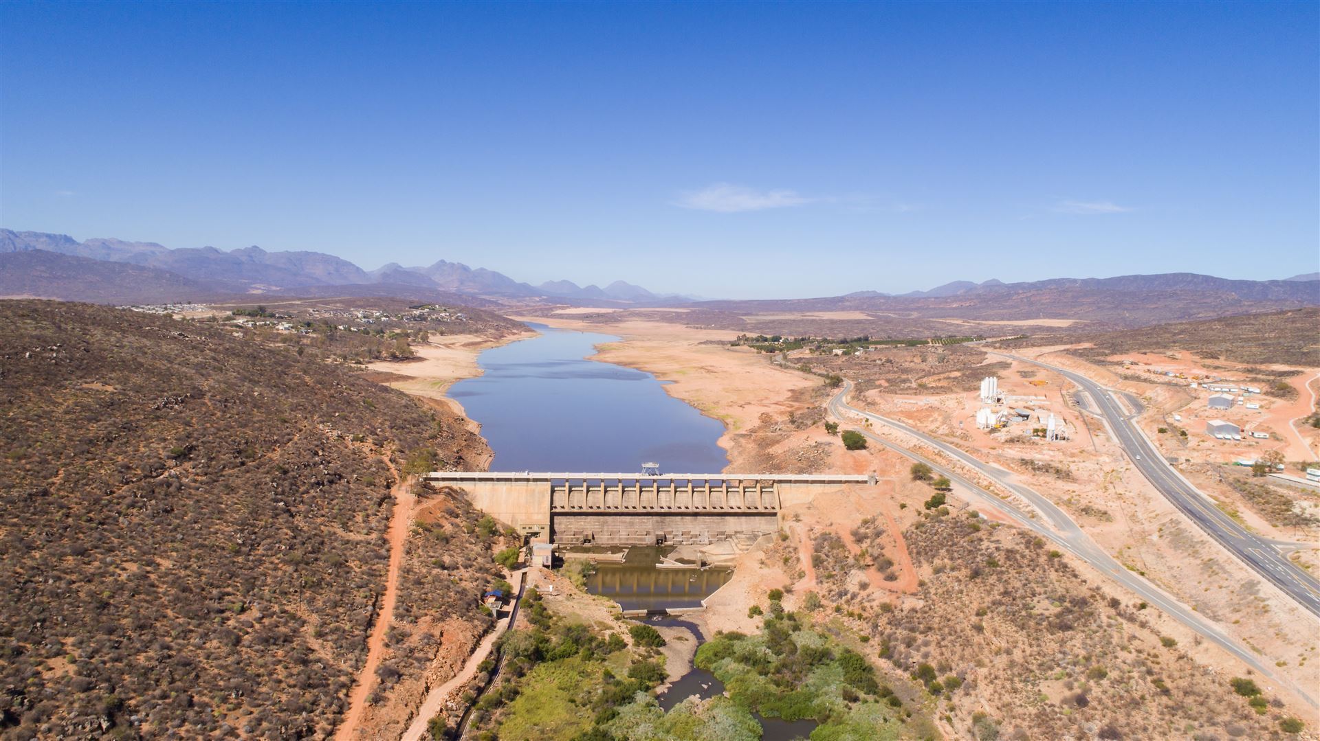 Staudamm in Clanwilliam
