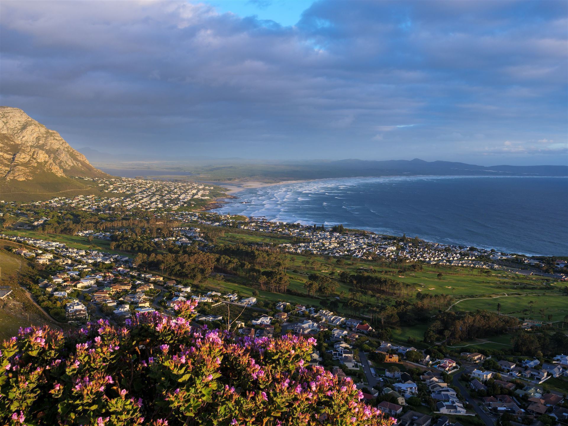 Blick auf die Walker Bay