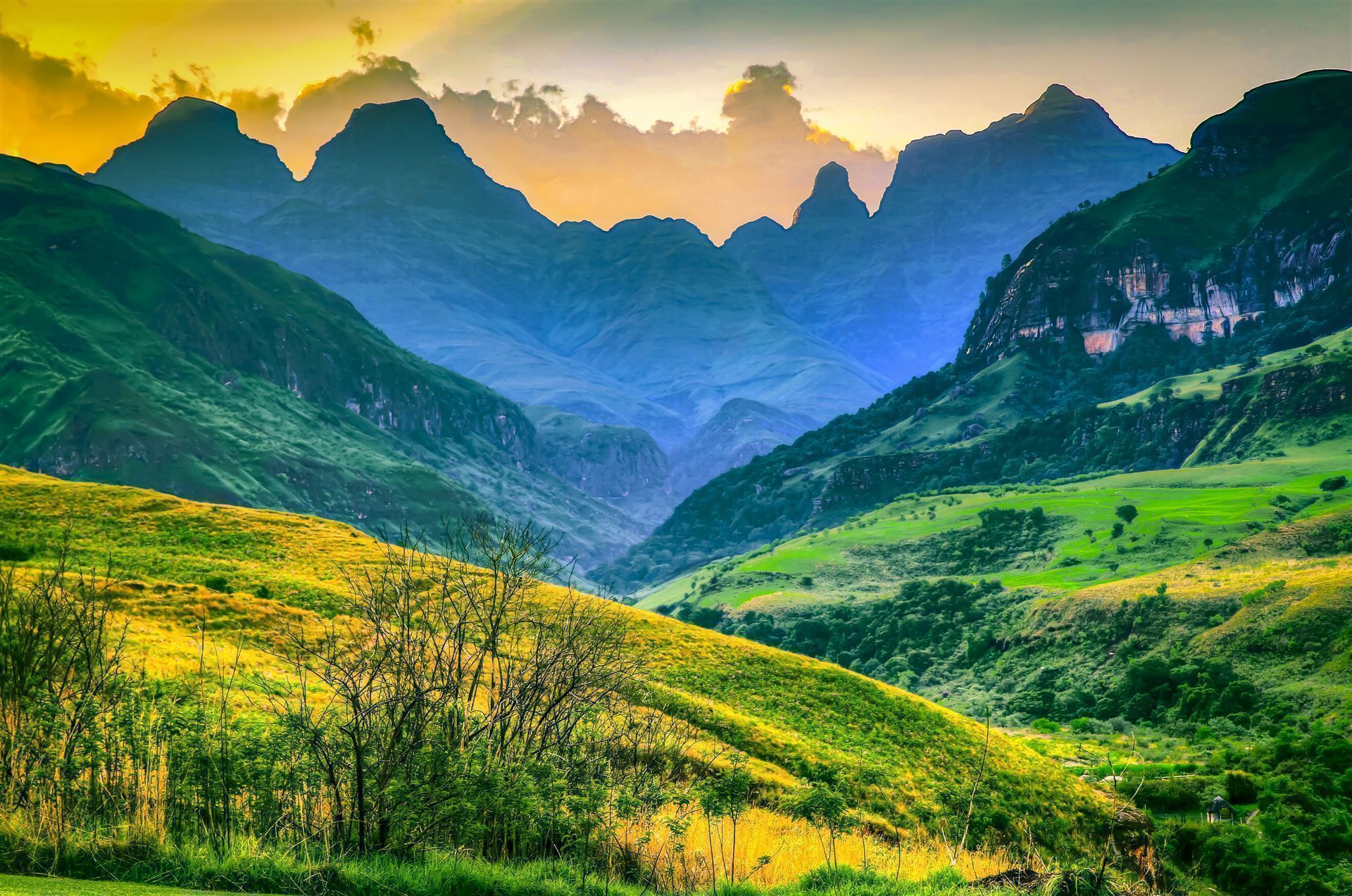 Drakensberge in Mpumalanga