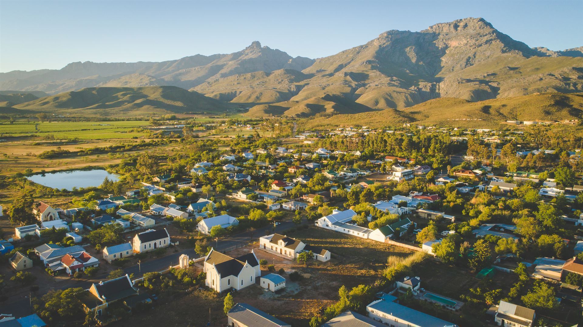 Luftaufnahme von Ladysmith