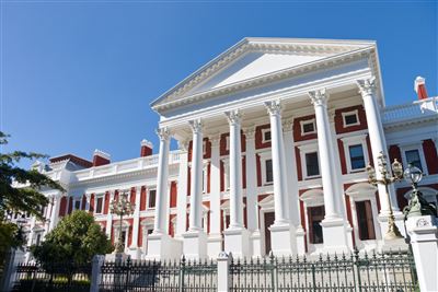 Parlamentsgebäude in Kapstadt