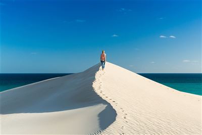 Sanddünen im De Hoop Naturreservat