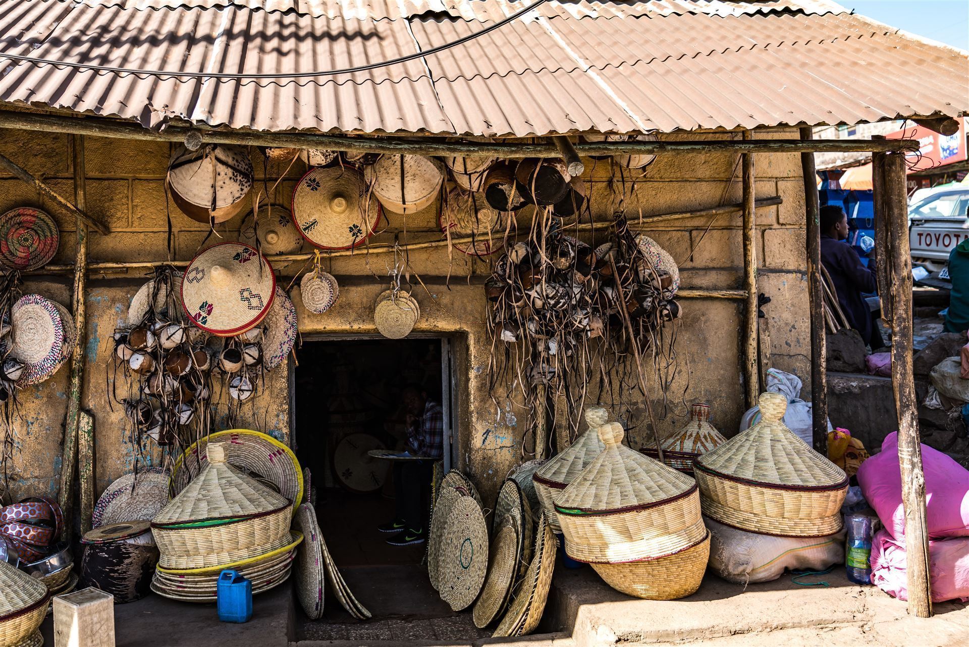 Addis Mercato-Open-Air-Marktplatz in Addis Abeba