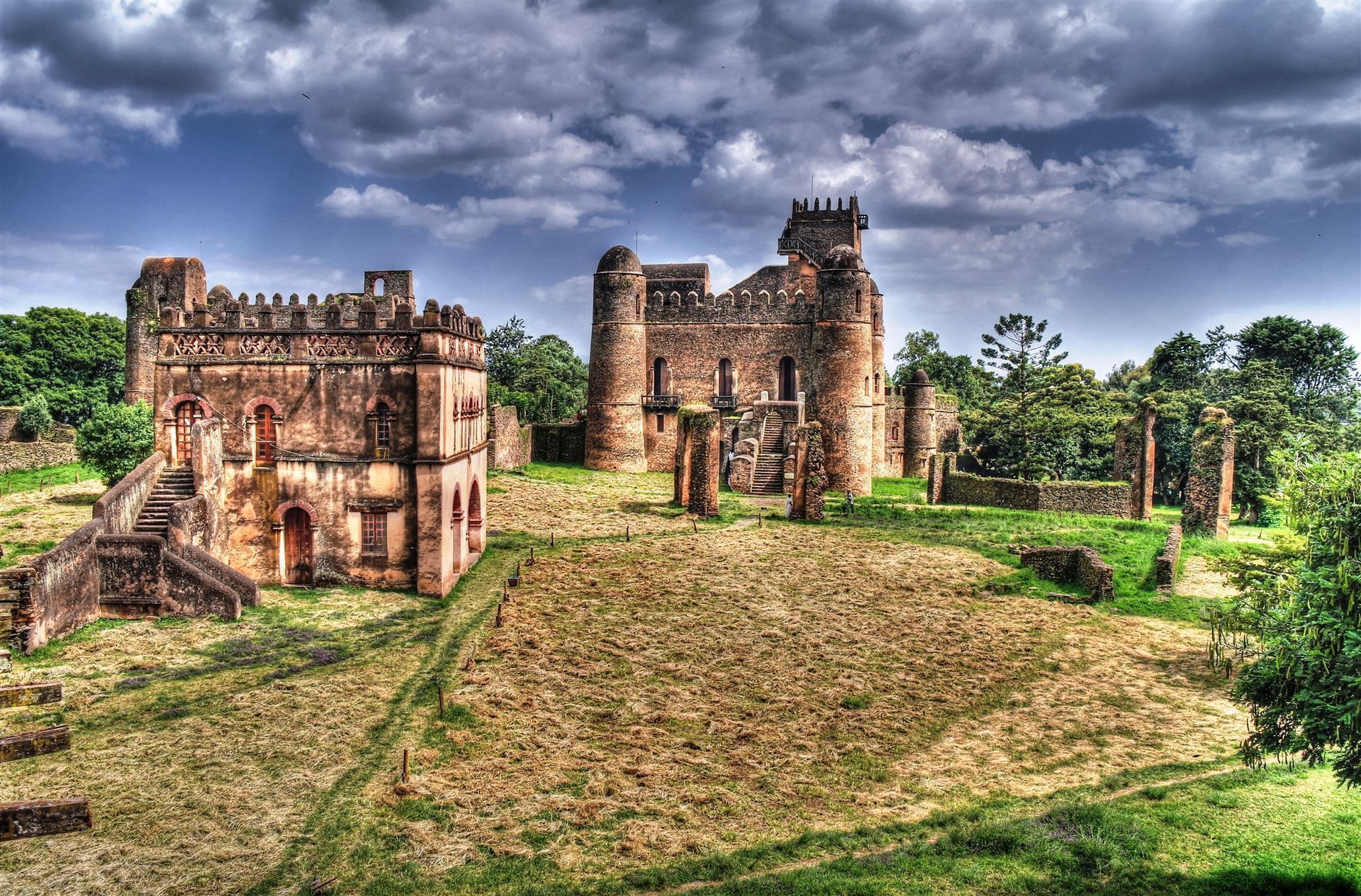 Fasilidas Palast in Fasil Ghebbi