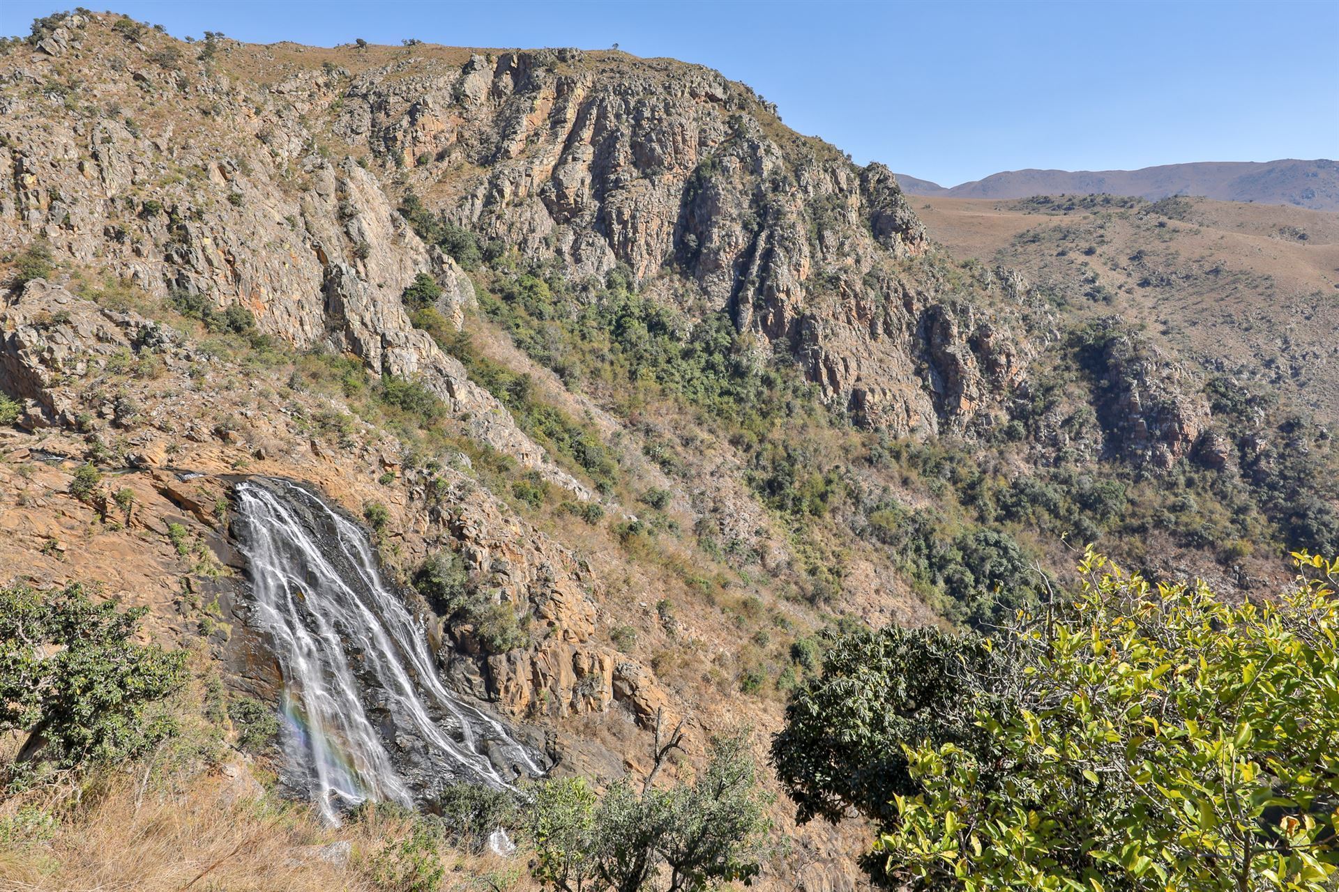 Wasserfall im Malolotja Reservat