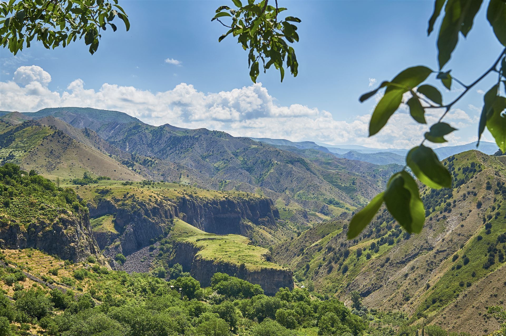 Landschaft bei Garni