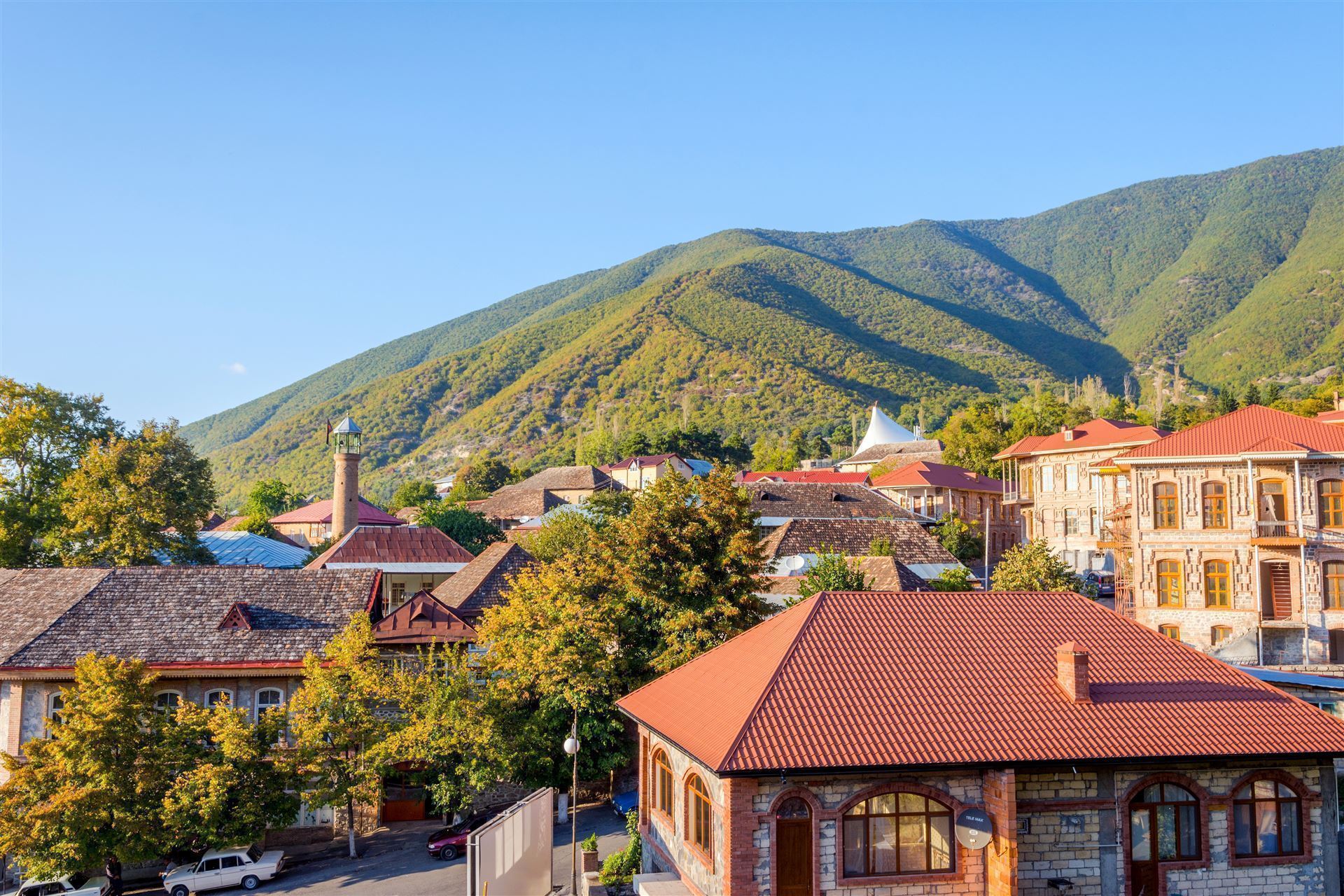 Sheki Stadt
