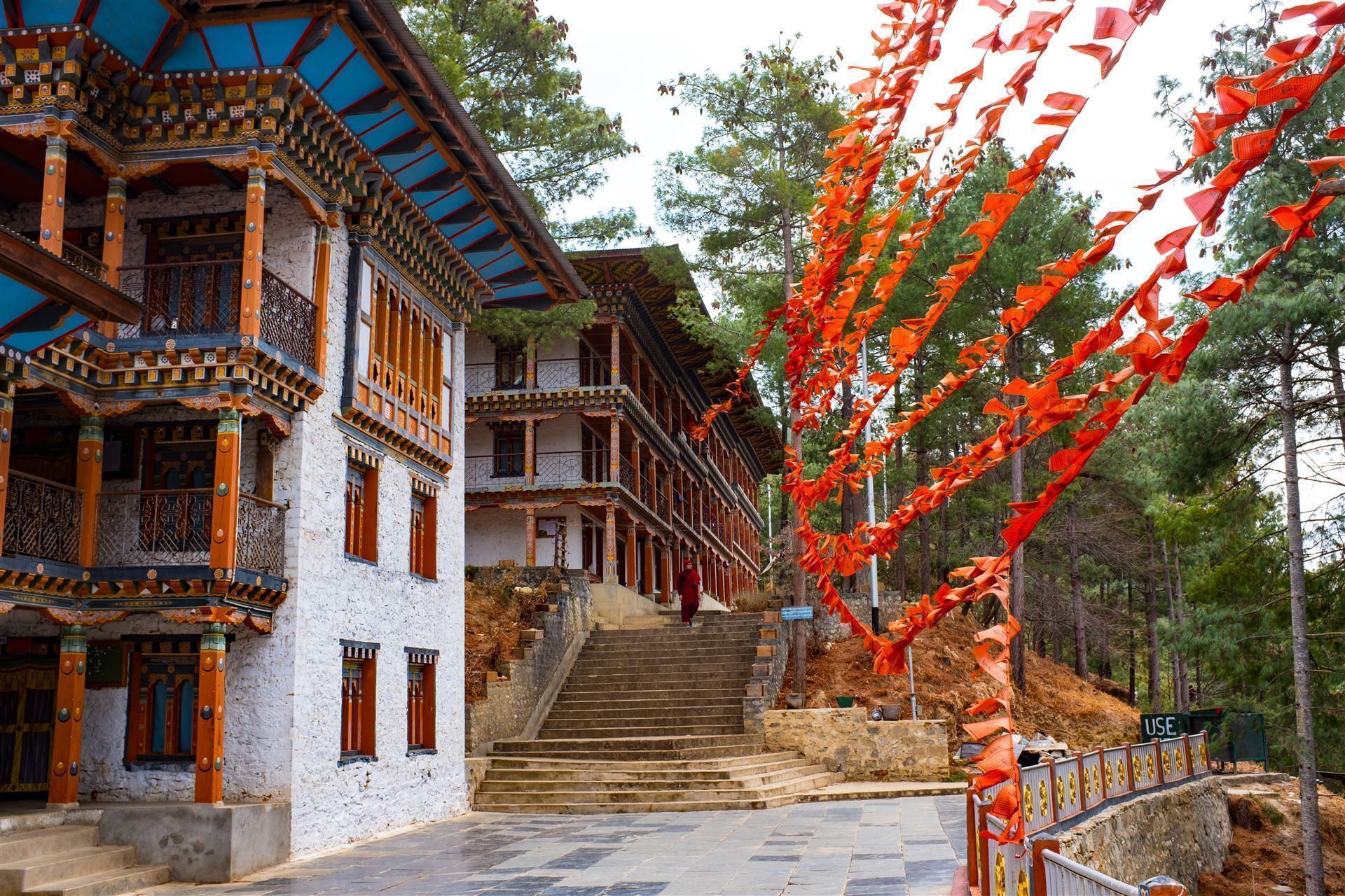 Gebäude in Bumthang