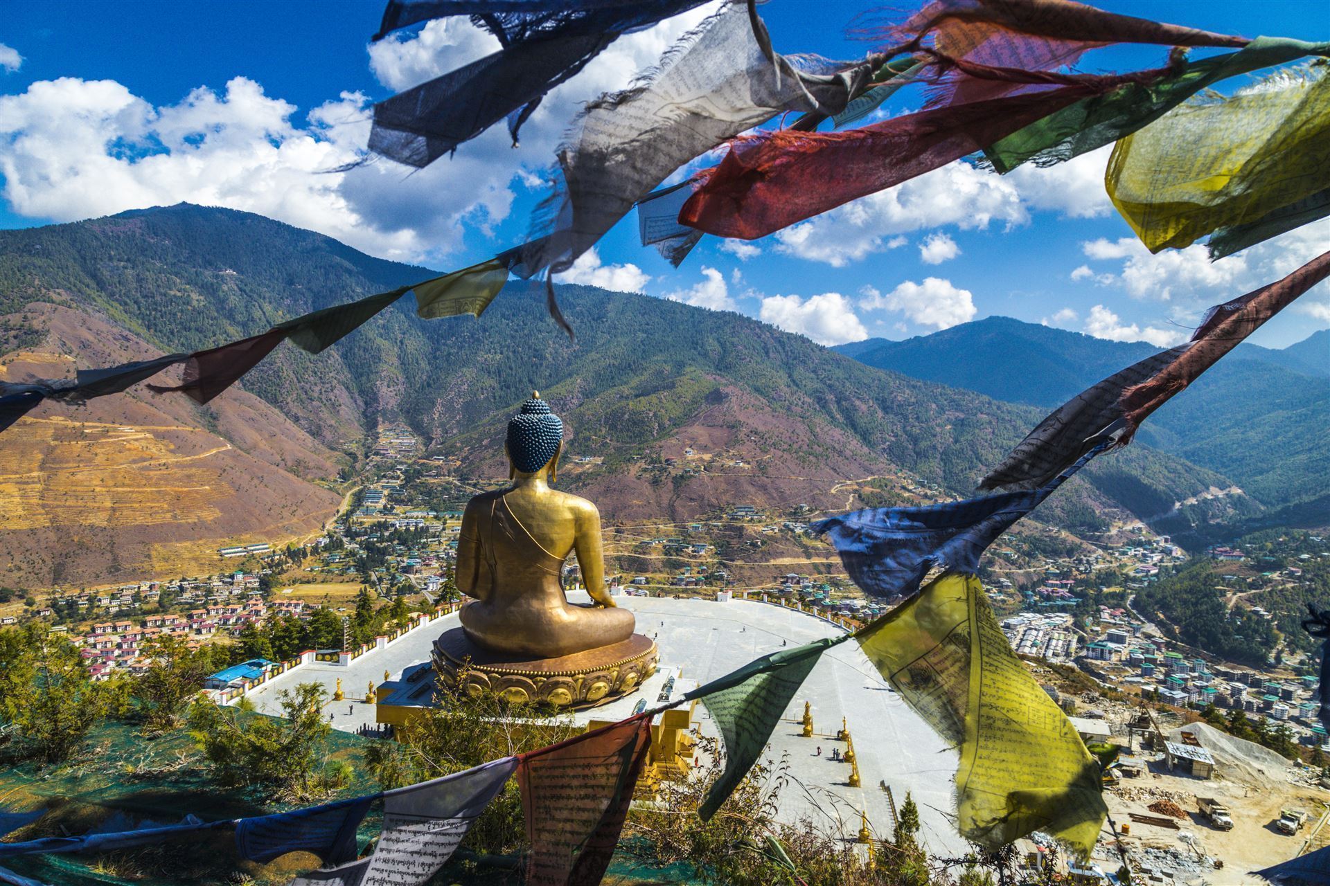 Goldener Buddha in Thimphu