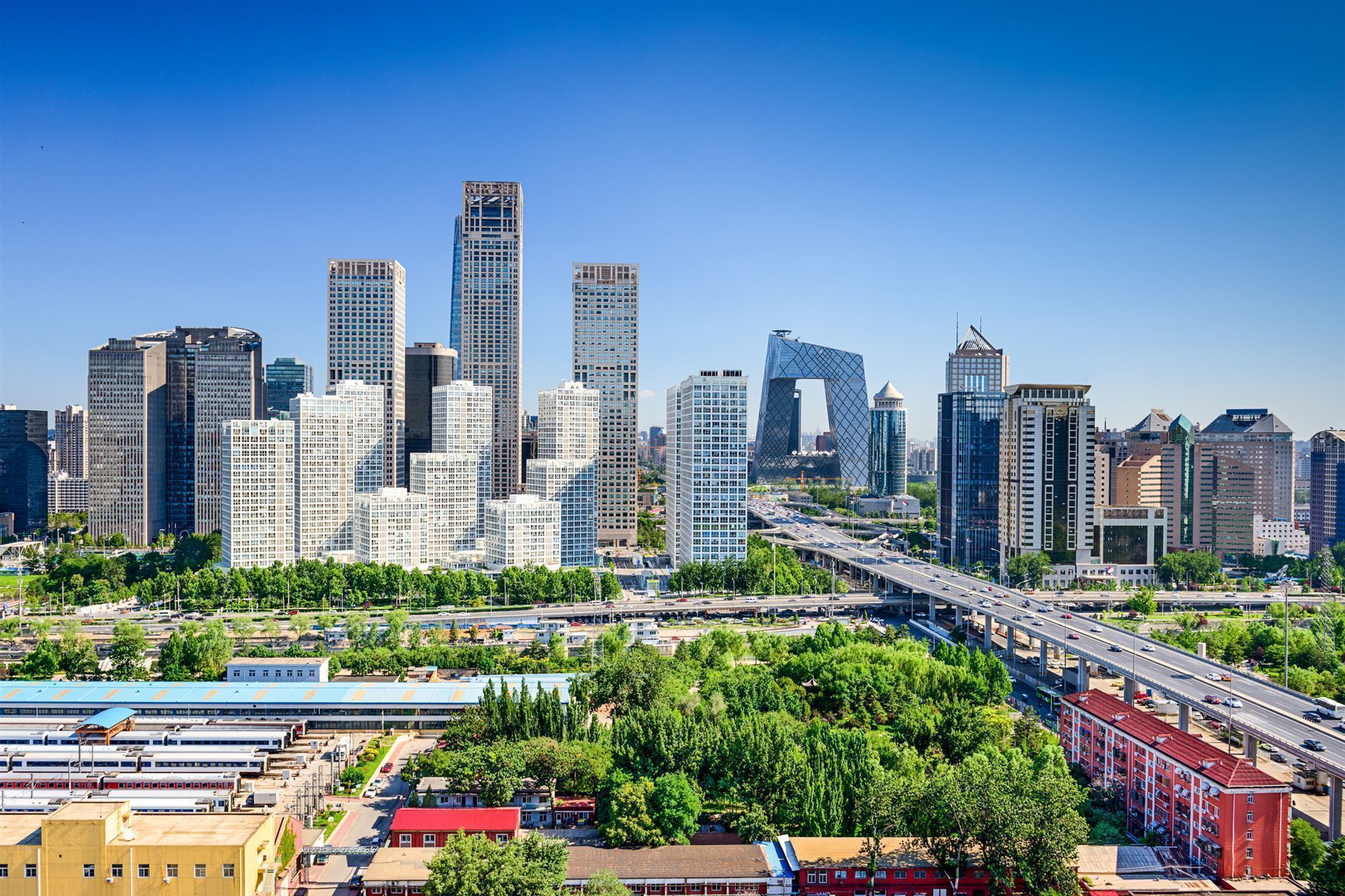Skyline von Peking