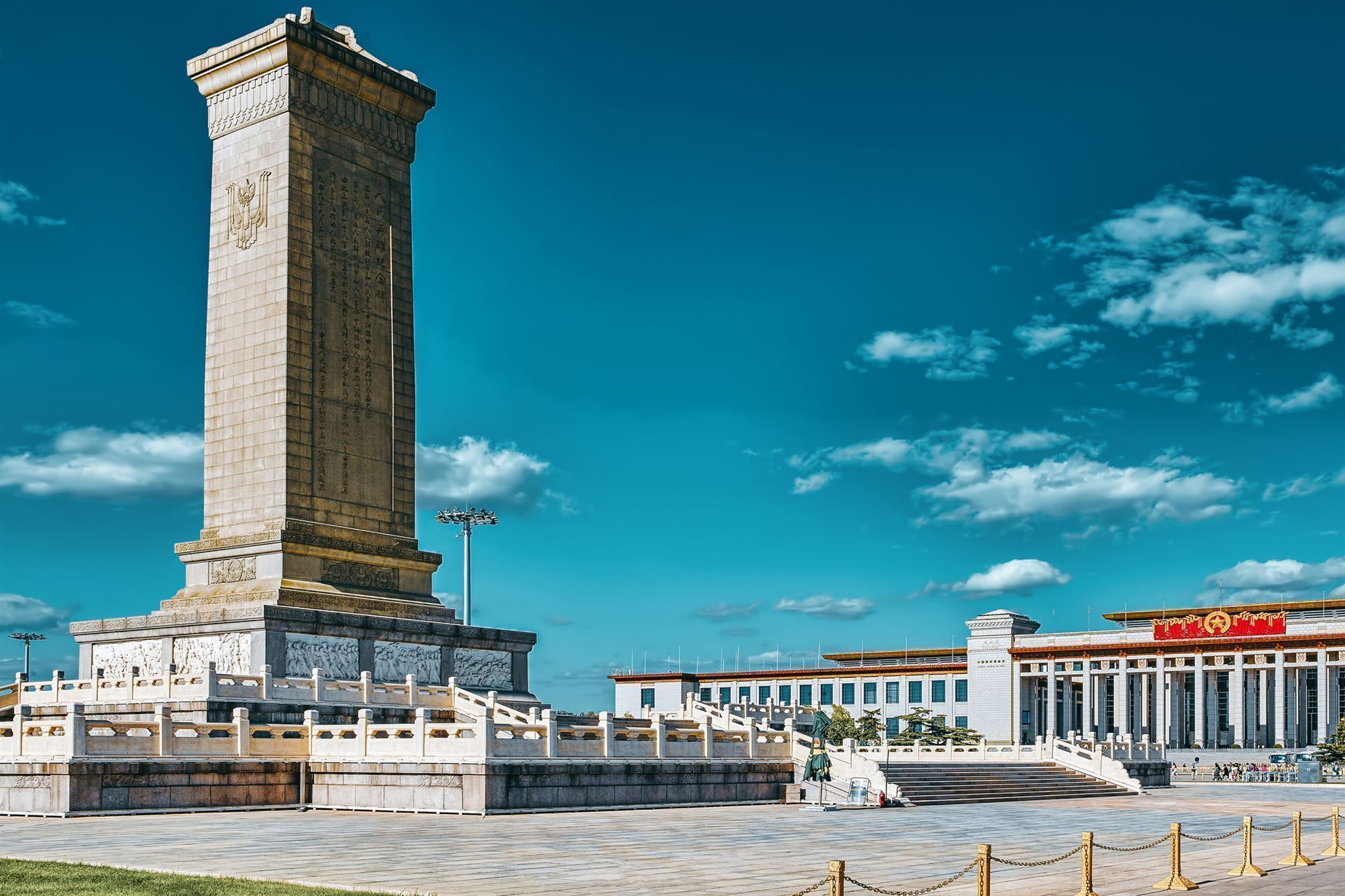 Denkmal für die Volkshelden auf dem Tian'anmen-Platz