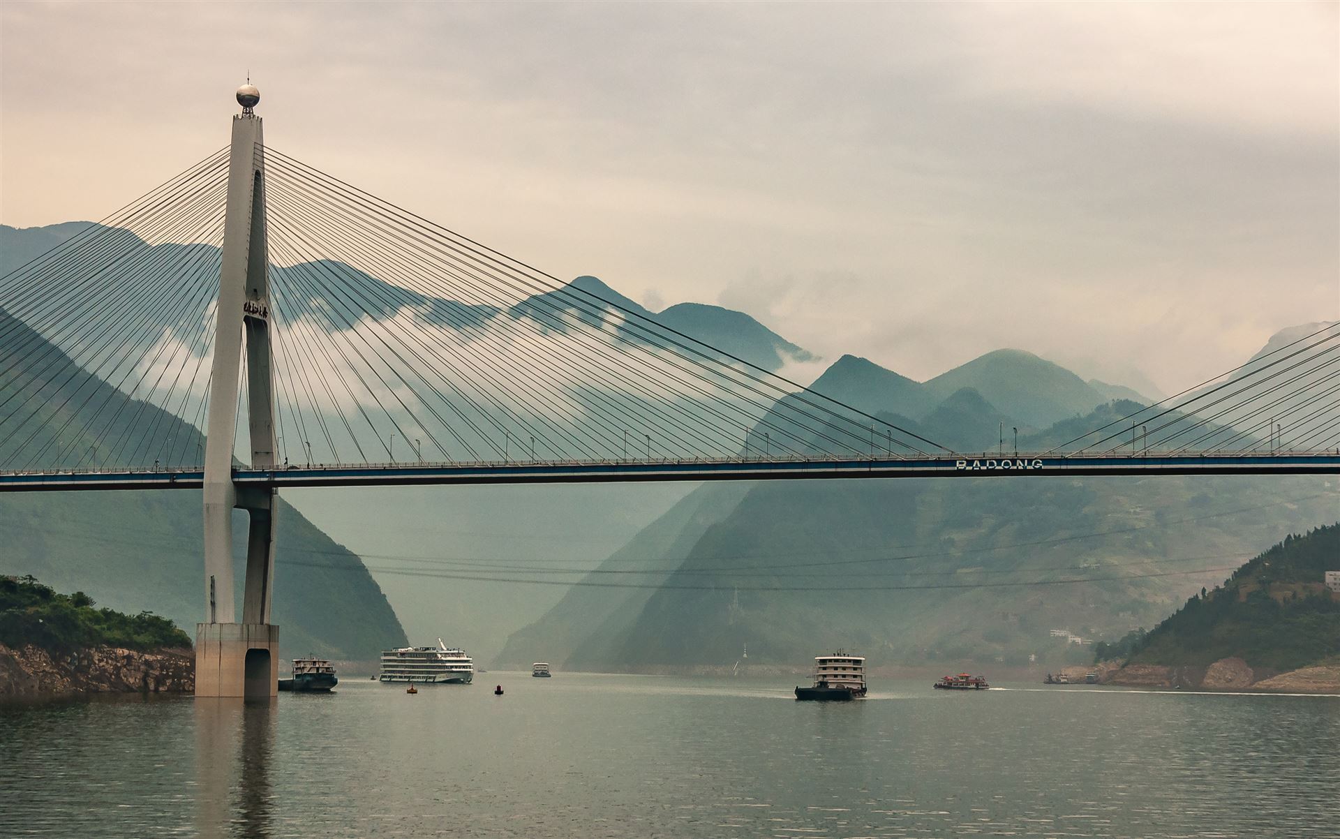 Yangtze an der Xiling Schlucht