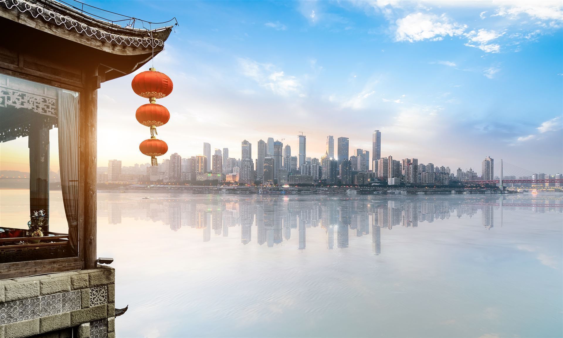 Chongqing mit See