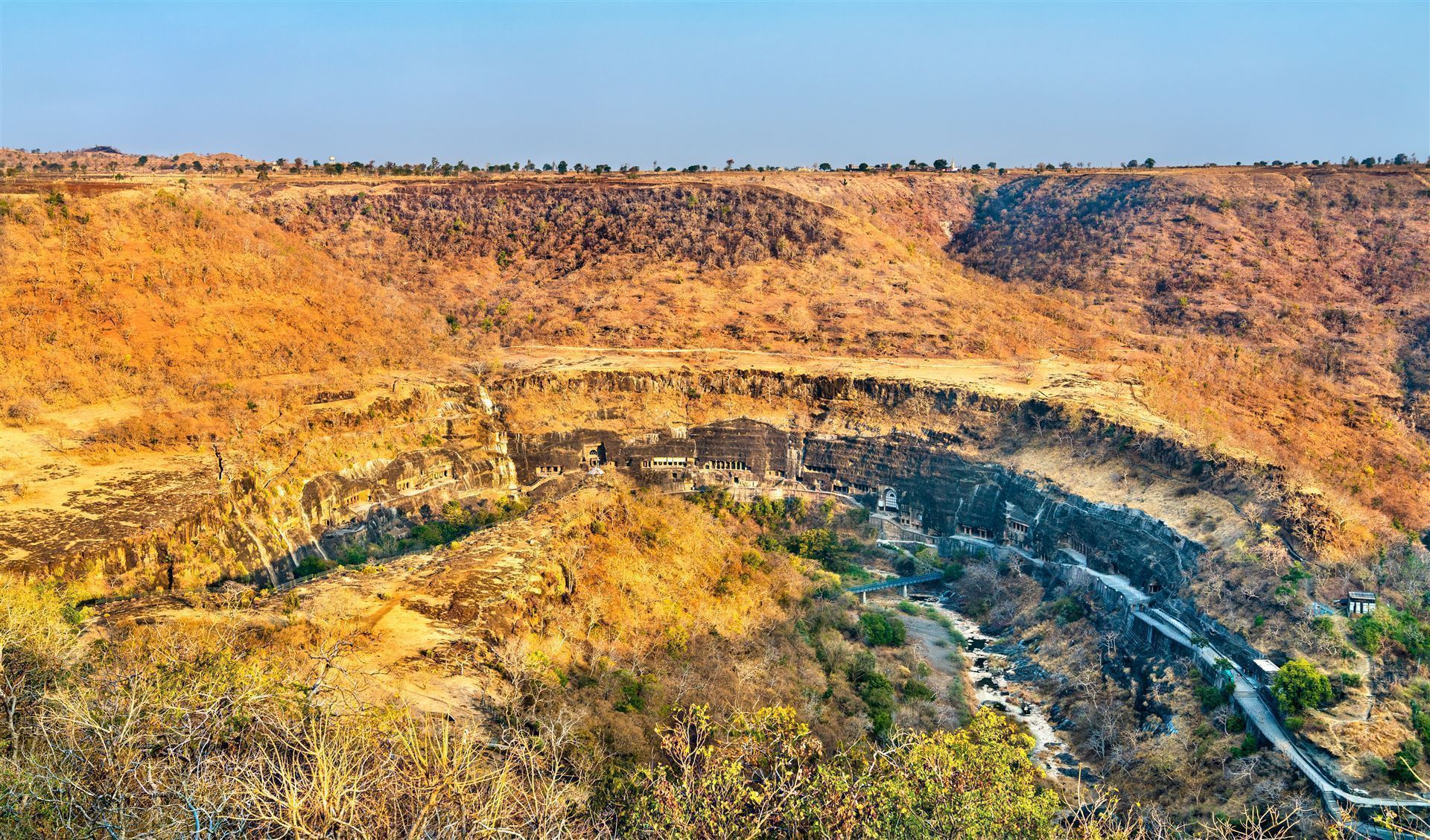 Ajanta Höhlen