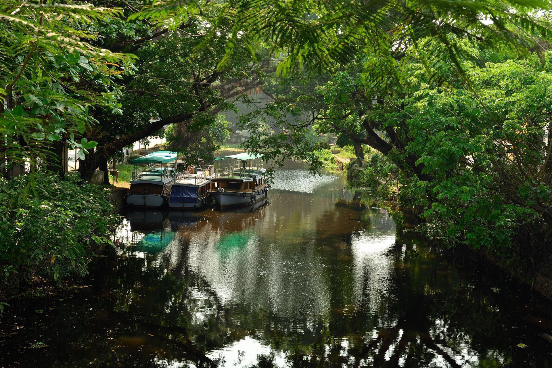 Wasserwege in Alapuzzha