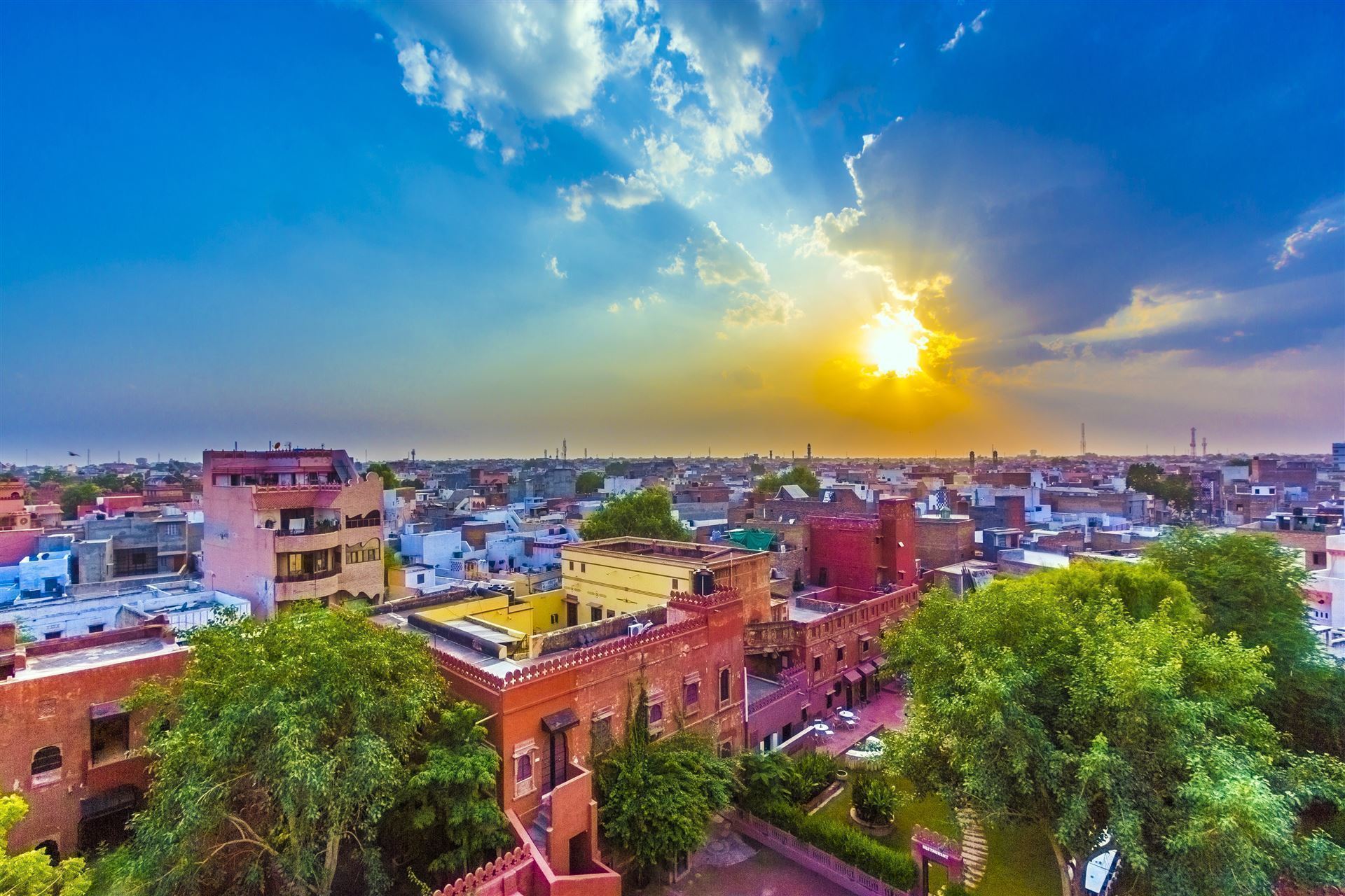 Stadtansicht von Bikaner