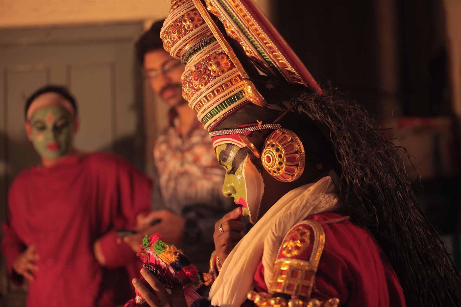 Traditioneller Kathakali Tanz