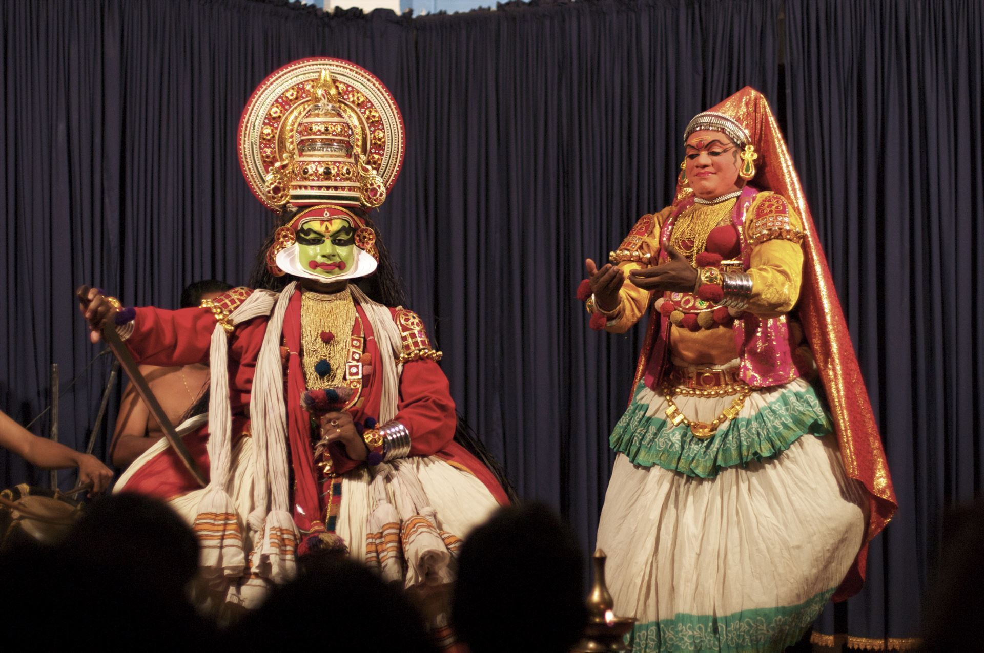 Traditioneller Kathakali Tanz