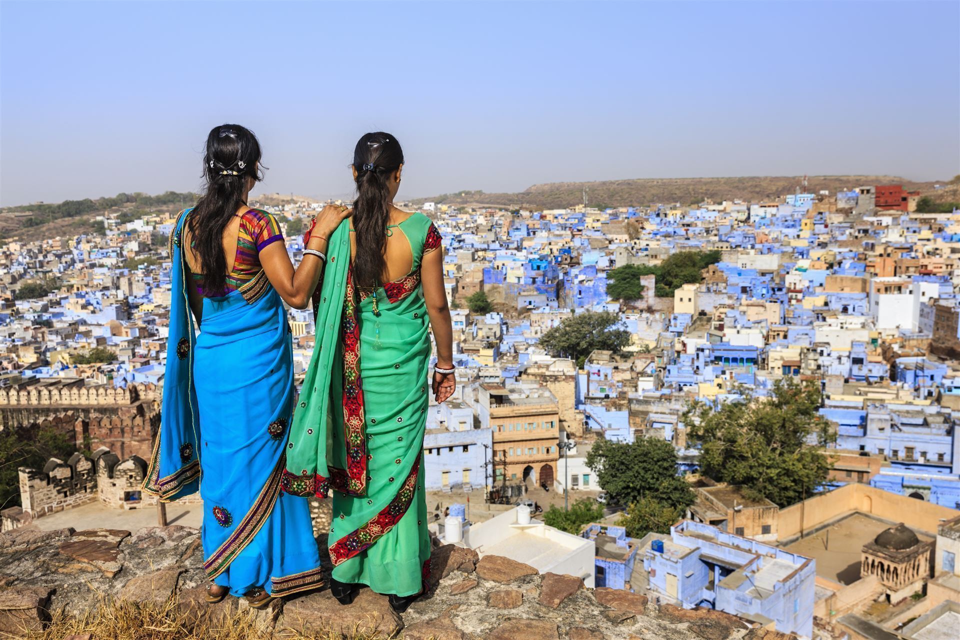 Blick über die Stadt von Jodhpur