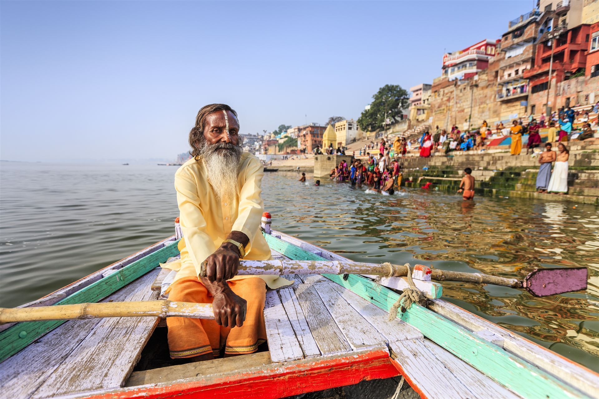 Impressionen vom Ganges in Varanasie