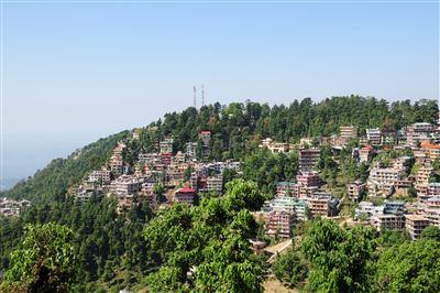 Blick auf Dharamsala