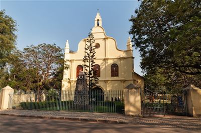 Außenansicht der Franziskanerkirche