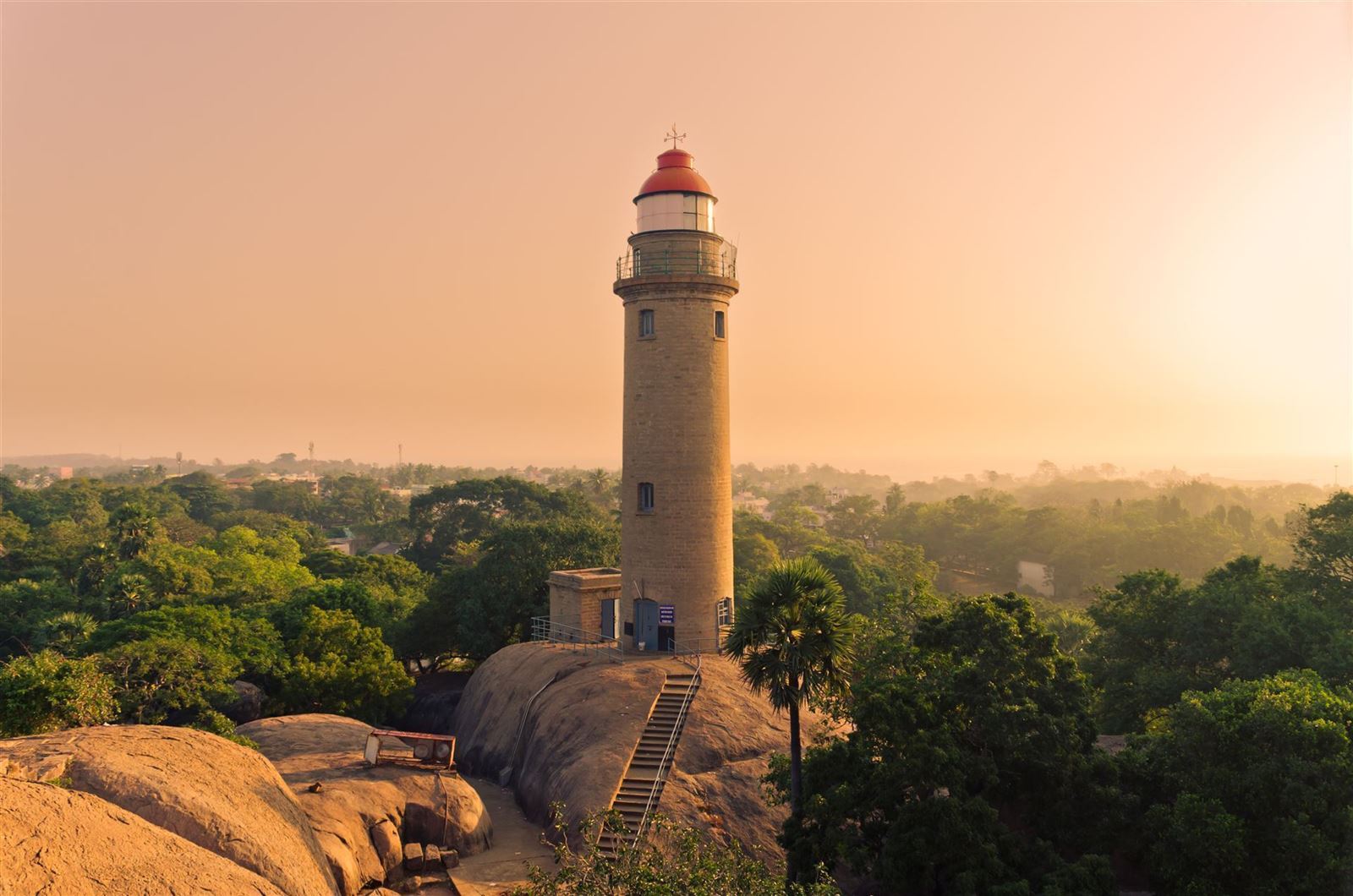 Indien_Leuchtturm_Mamallapuram