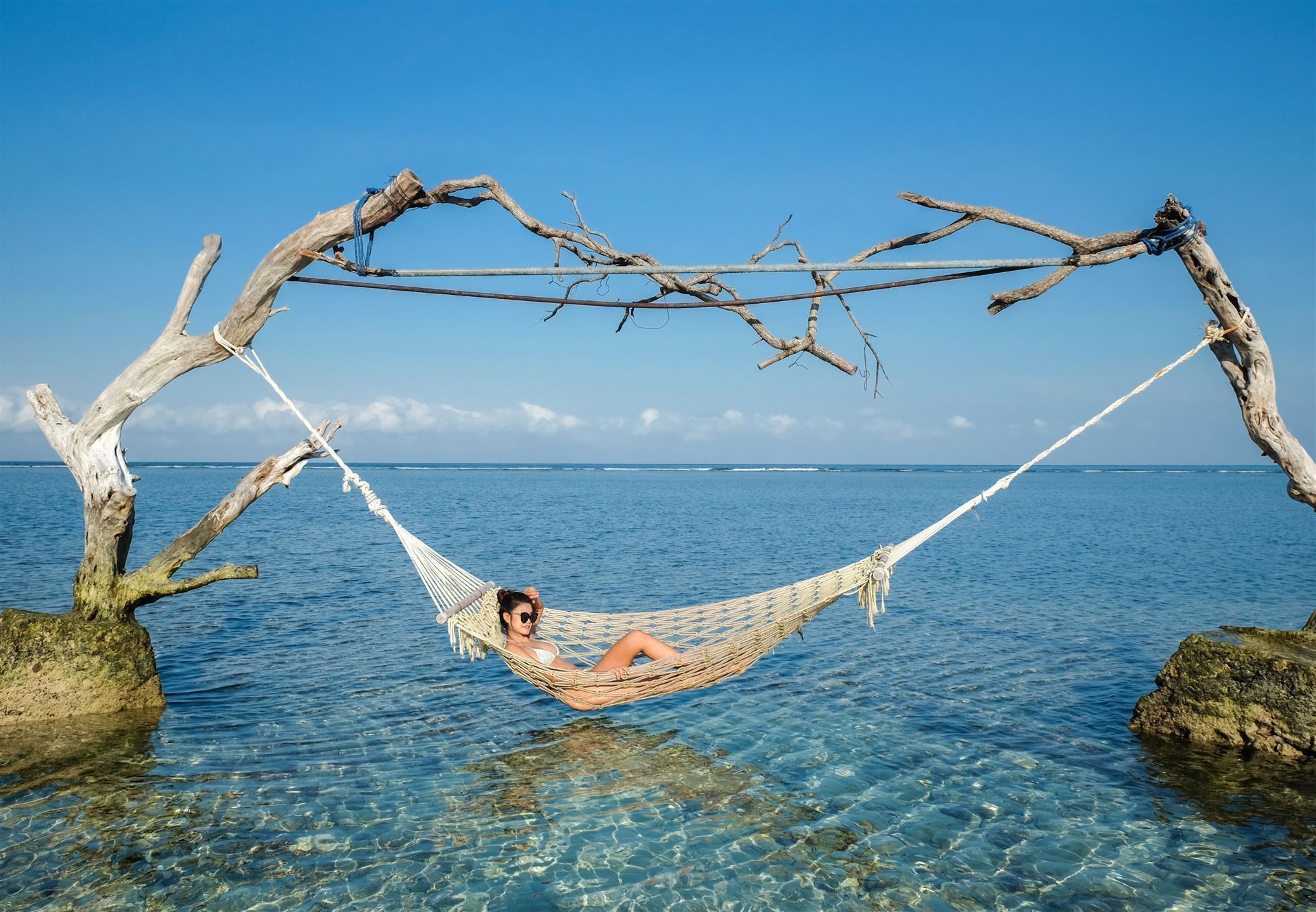 Relaxen auf der Insel Gili Trawangan