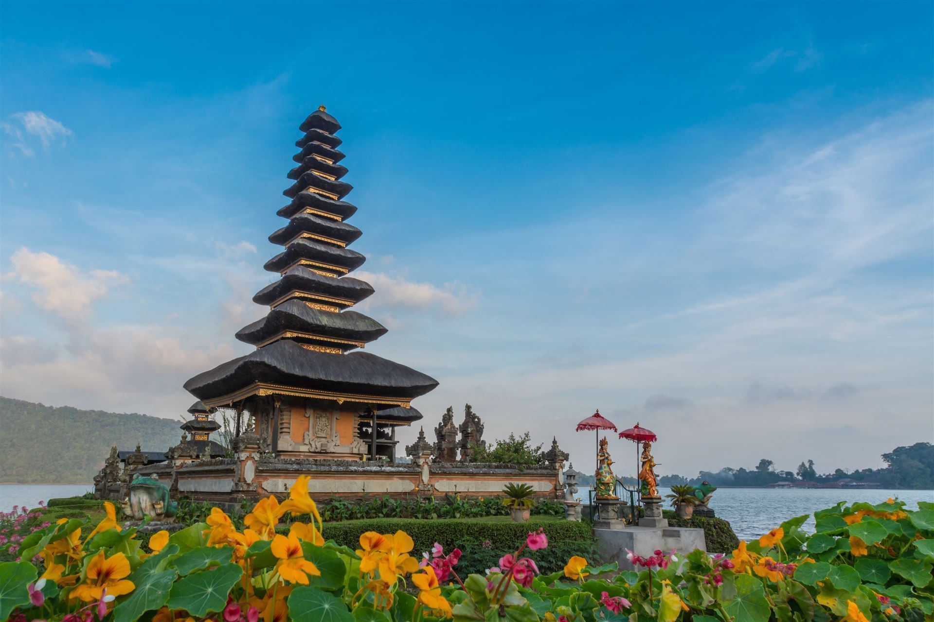 Pura Ulun Danu Tempel Bratan in Bedugudul